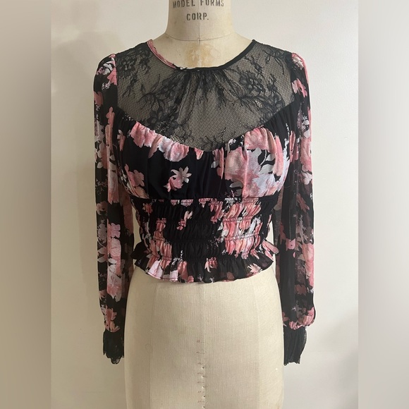 Free People Combo Daphne Blouse Size Small - Picture 3 of 13